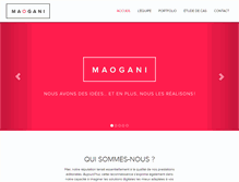 Tablet Screenshot of maogani.fr